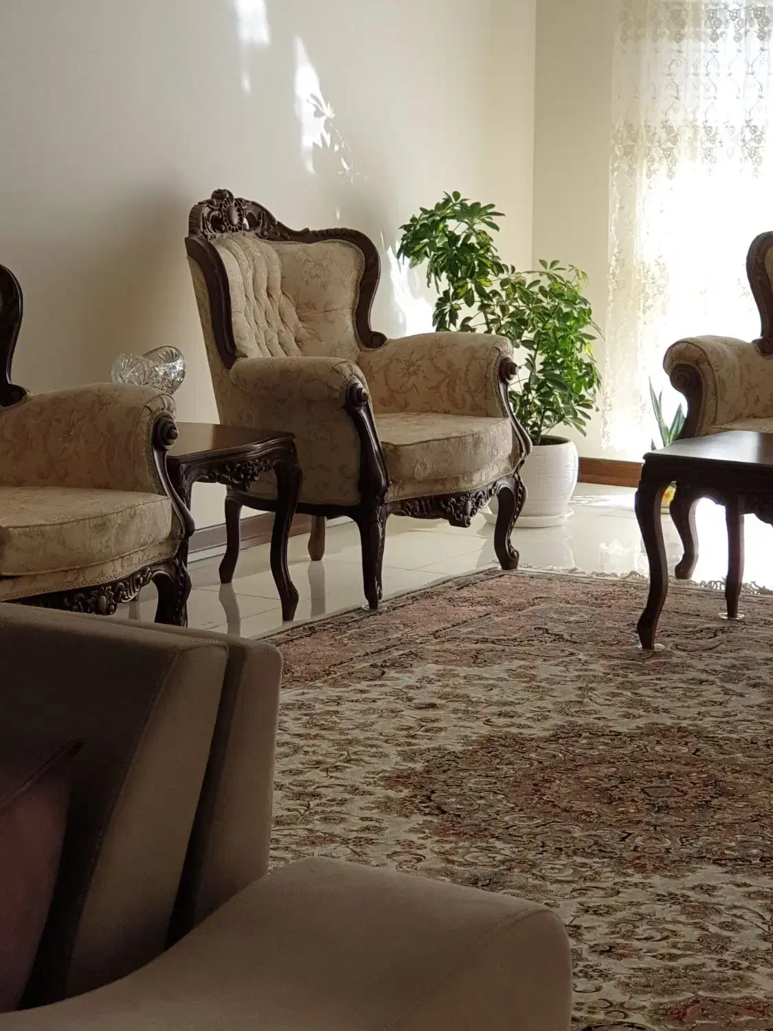 ۲ تخته فرش مشهد۱۲ متری در حدنو ۱۲۰۰شانه ۳۶۰۰ تراکم|فرش|کرج, عظیمیه|دیوار