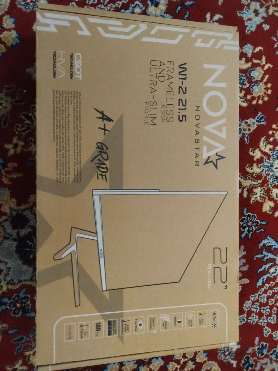 مانیتور 22 اینچ 100 هرتز|قطعات و لوازم جانبی رایانه|سمنان, |دیوار