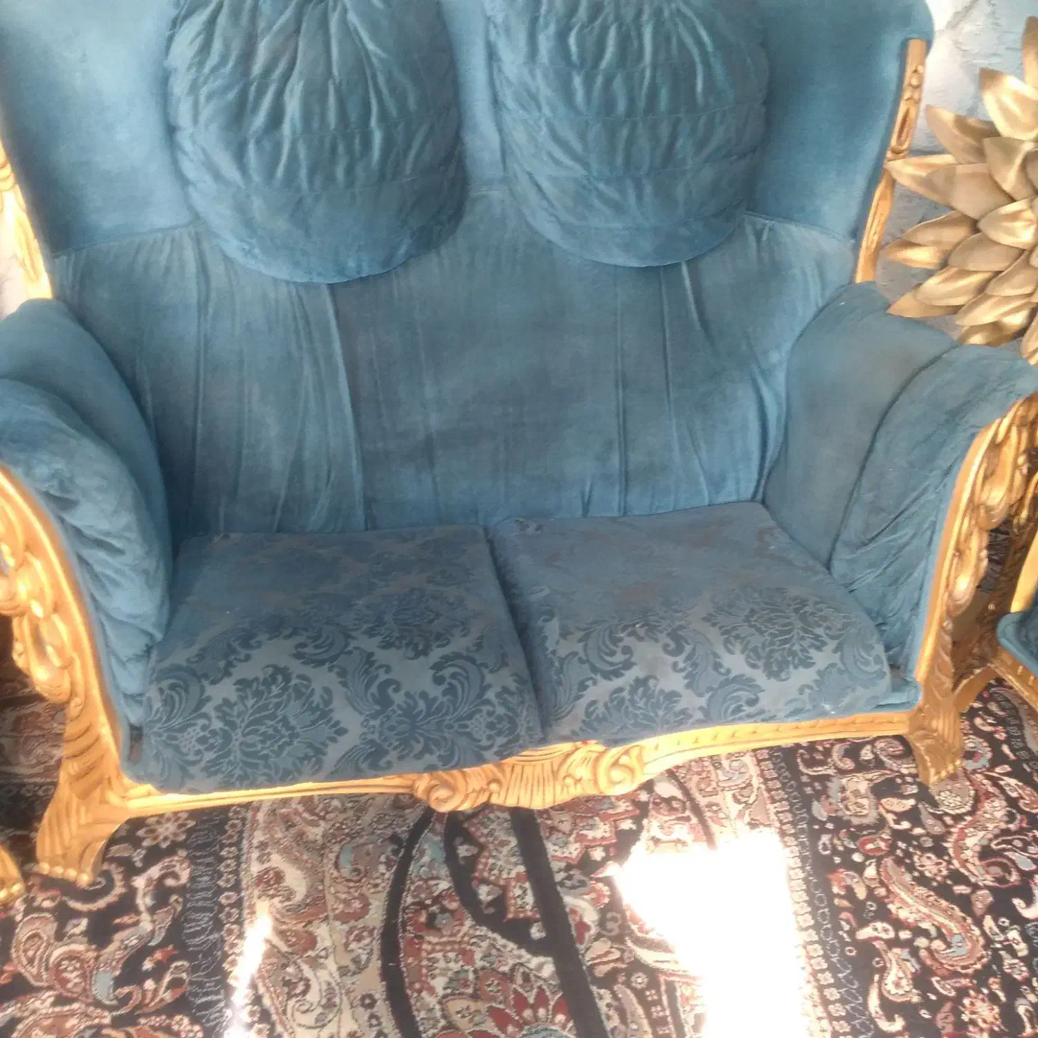 مبل ۷نفره|مبلمان خانگی و میز عسلی|تربت‌حیدریه, بالا ولایت|دیوار