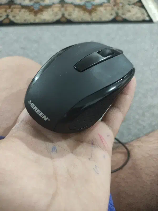 موس مدل GREEN|قطعات و لوازم جانبی رایانه|دوگنبدان, |دیوار