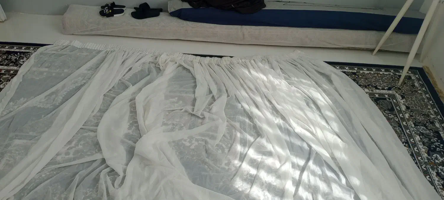 پرده حال و پزیرایی|پرده، رانر، رومیزی|گلبهار, شهر جدید گلبهار|دیوار