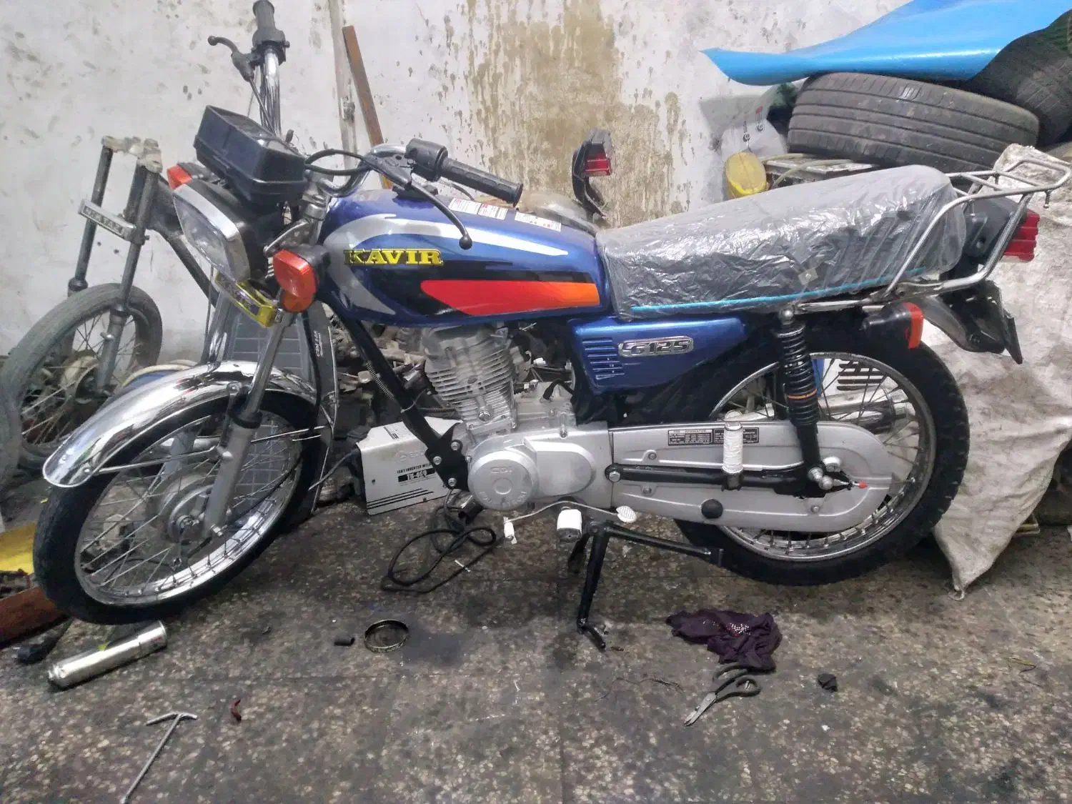 موتور سیکلت مزایده۹۵|موتورسیکلت|نگین شهر, |دیوار