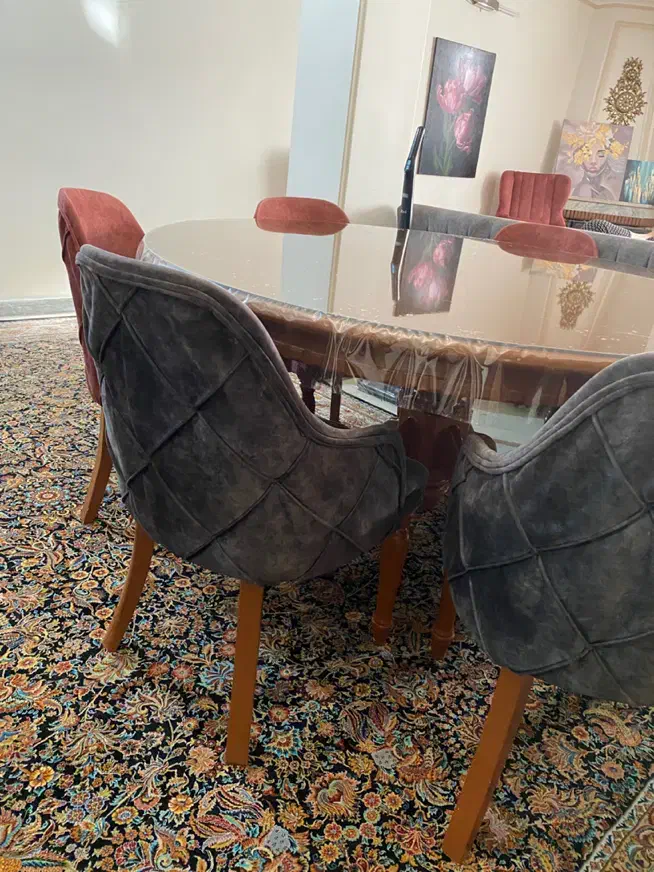 میز غذاخوری ۸ نفره|میز و صندلی غذاخوری|کرج, شاهینویلا|دیوار