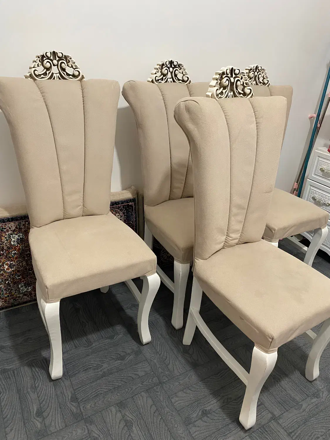 صندلی ناهار خوری|میز و صندلی غذاخوری|ابهر, |دیوار