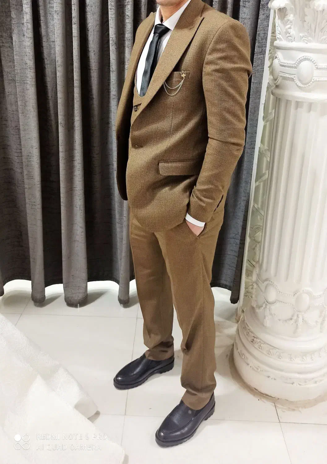 کت شلوار و کروات پیرهن سفید نو|لباس|پارس‌آباد, |دیوار