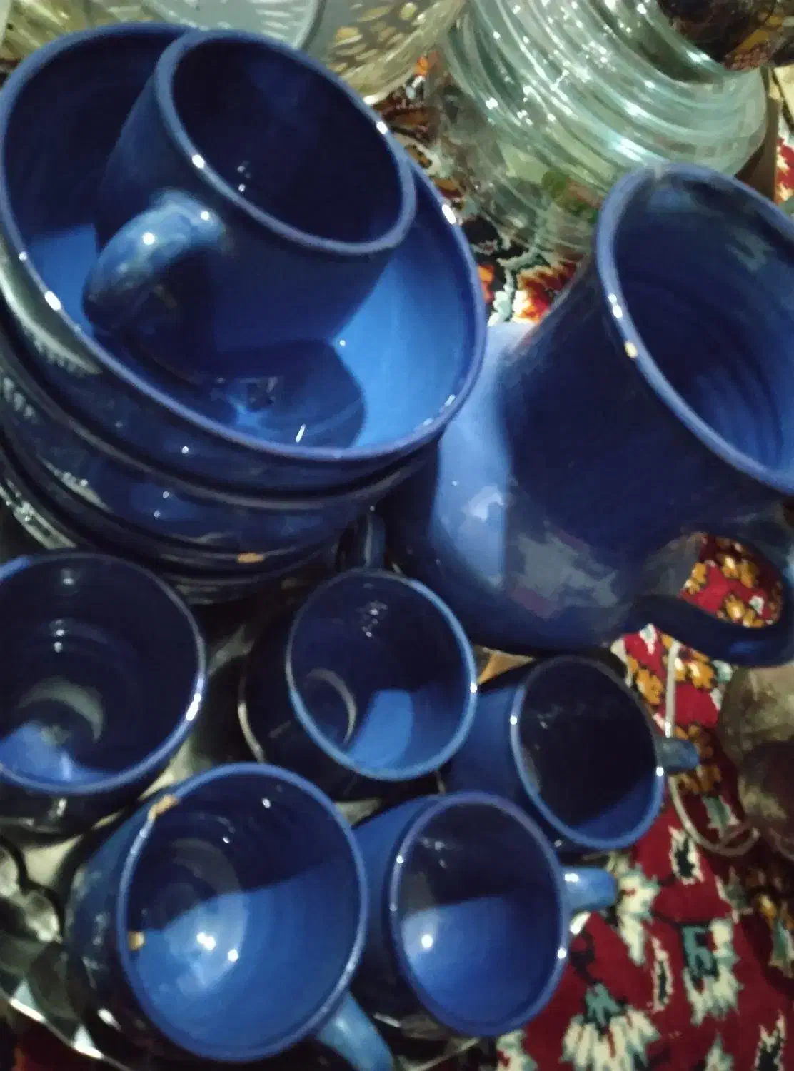 سرویس گلی.پلوپزدیجیتالی چهارکاره|ظروف سرو و پذیرایی|ملایر, |دیوار