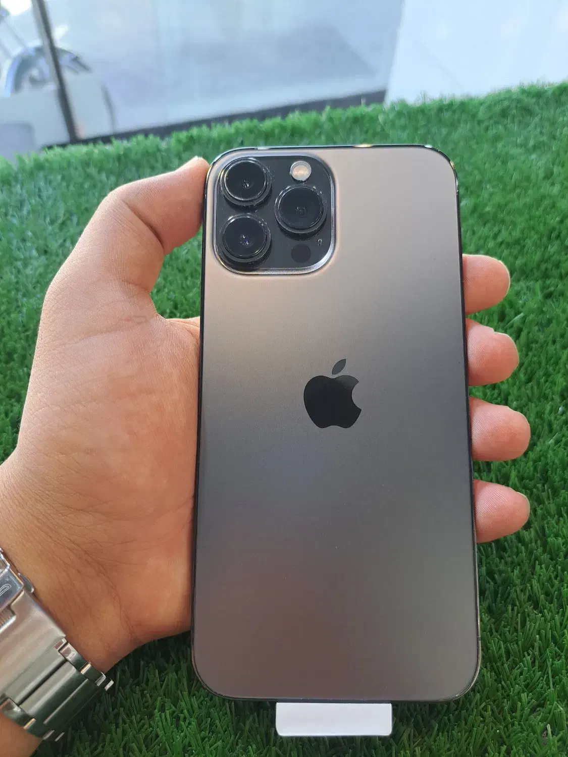 آیوفن ۱۳ پرو مکس ۲۵۶ گیگ دوسیم مشابه نو|موبایل|اراک, |دیوار