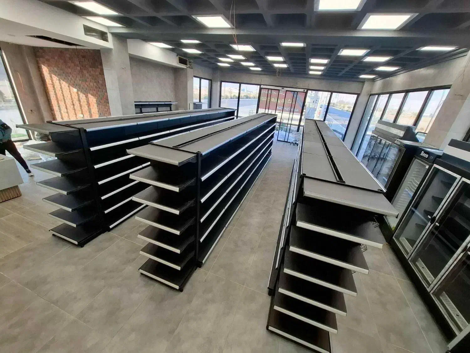 قفسه فلزی/قفسه مغازه/قفسه طرح ترک و کلاسیک|فروشگاه و مغازه|کرج, اتحاد|دیوار