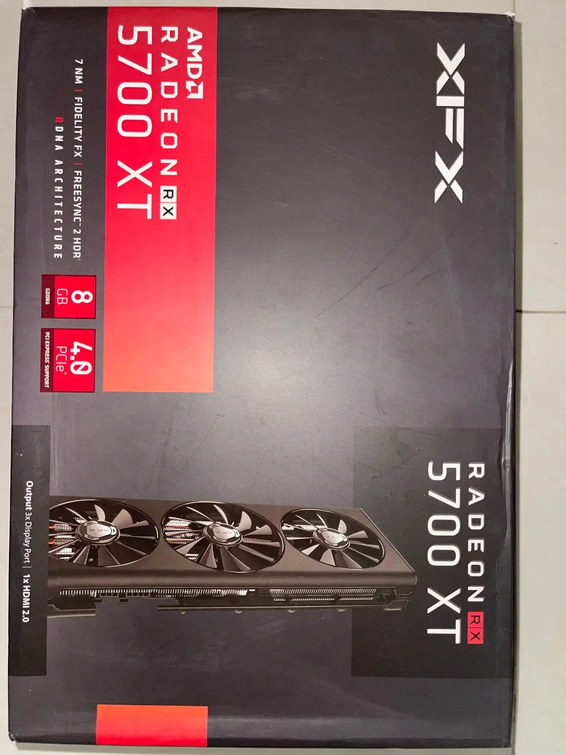 کارت گرافیک XFX RX5700 XT|قطعات و لوازم جانبی رایانه|اصفهان, آبشار|دیوار