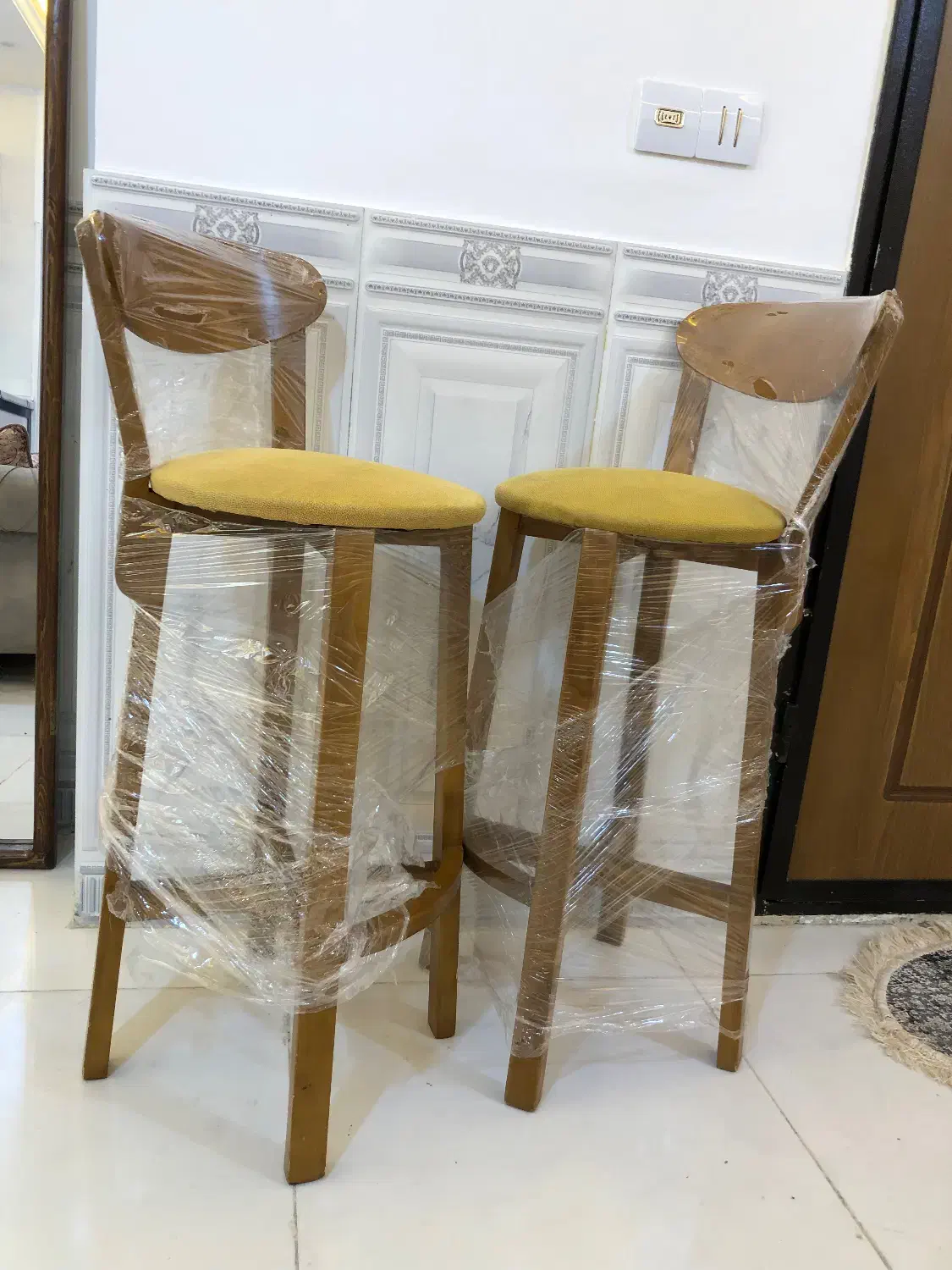 صندلی اپن پایه بلند|میز و صندلی غذاخوری|یاسوج, |دیوار