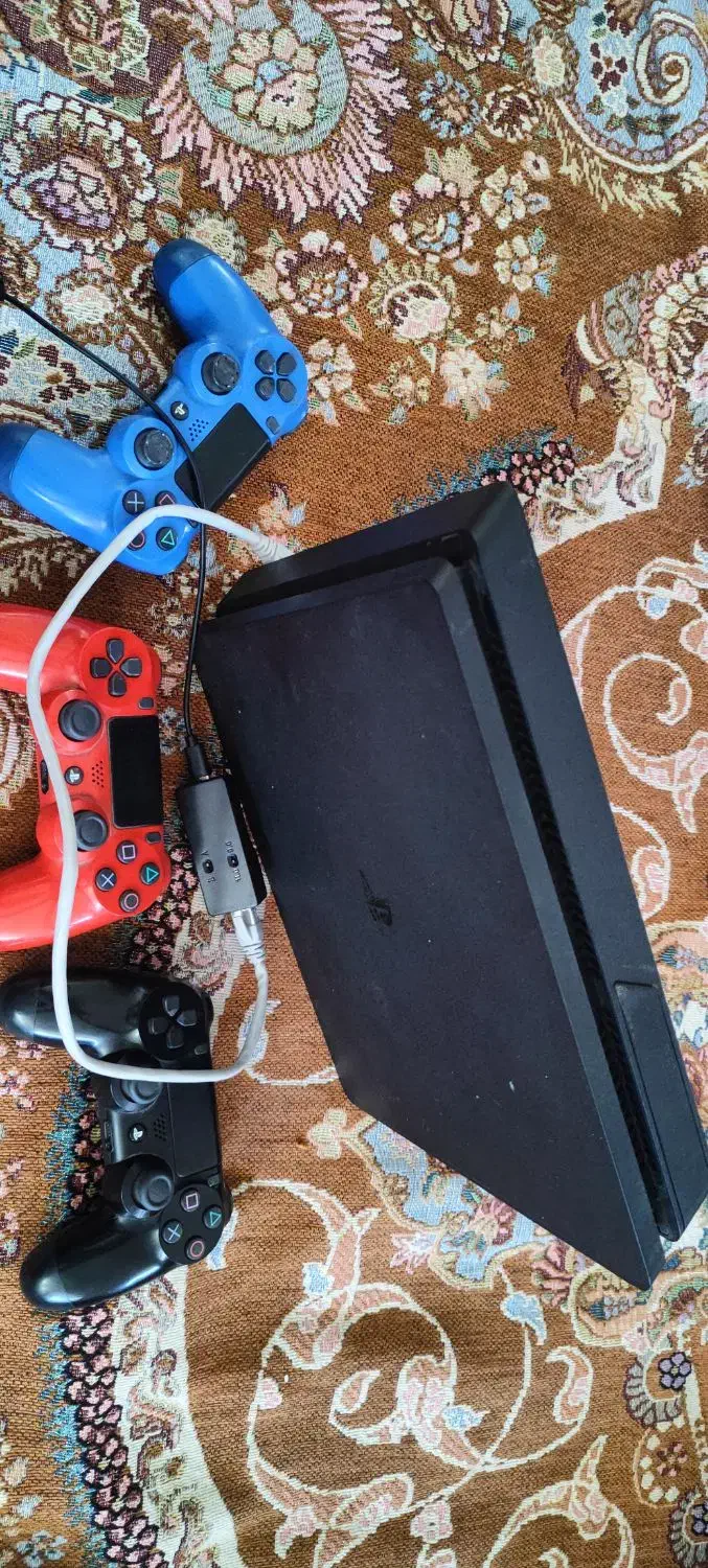 PlayStation 4 اسلیم کپی‌ خور 2دسته تمیز|کنسول، بازی ویدئویی و آنلاین|بوکان, |دیوار