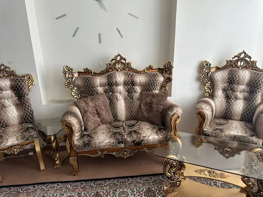 مبل سلطنتی|مبلمان خانگی و میز عسلی|سنندج, |دیوار