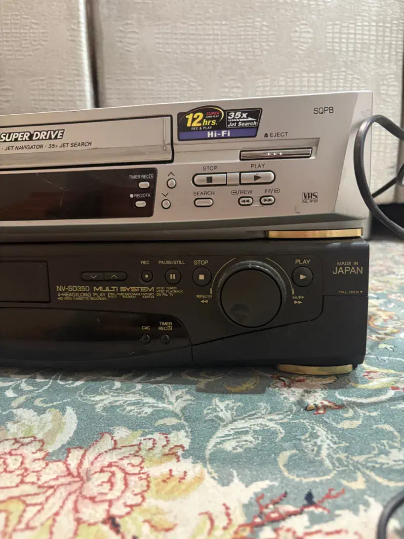 ویدیو پلیر پاناسونیک به همراه کنترل|پخشکننده DVD و ویدیو|تهران, حکیمیه|دیوار