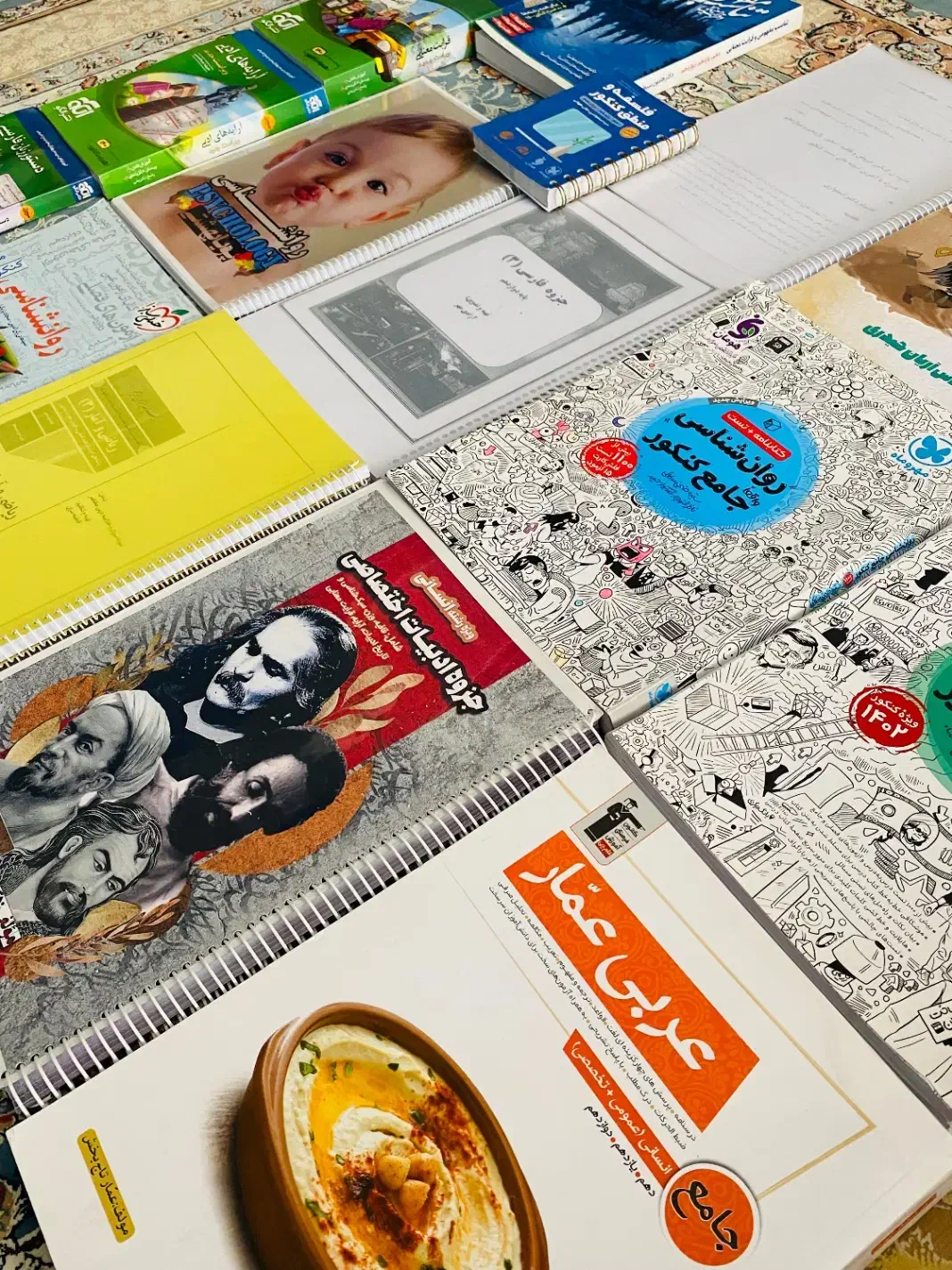 کتاب‌های کمک اموزشی کنکور انسانی۱۴۰۵|کتاب و مجله آموزشی|شیراز, معالی‌آباد|دیوار