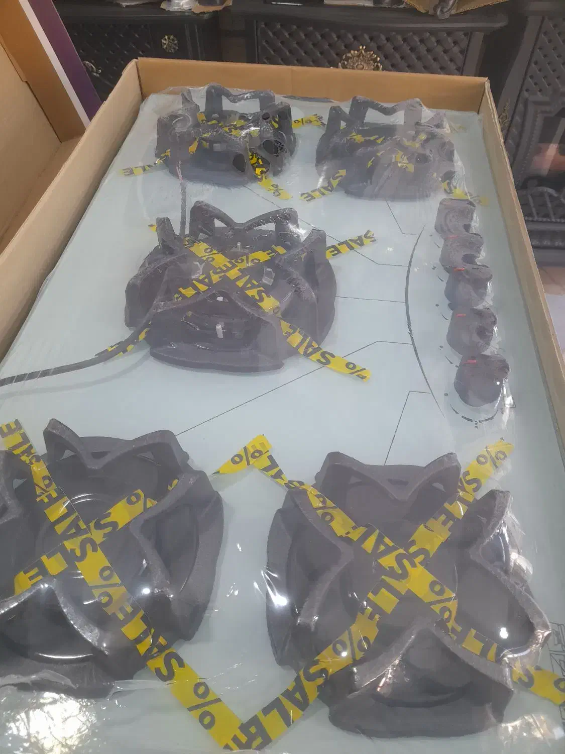 گازرومیزی شیشه ۸میل ایتالیایکساضمانتی ۵ملیون ایوب|اجاق گاز و لوازم برقی پختوپز|مریوان, |دیوار