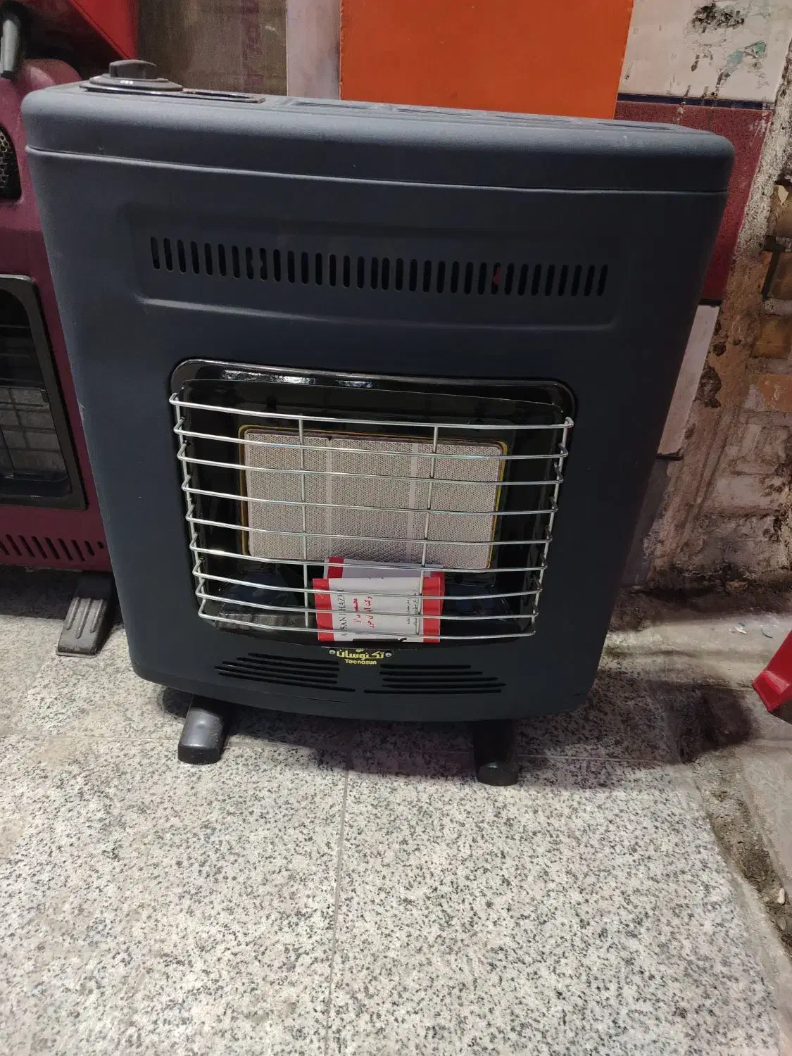 بخاری گازی ایستاده سنگی تکنو سان|بخاری، هیتر، شومینه|اهواز, منبع اب|دیوار