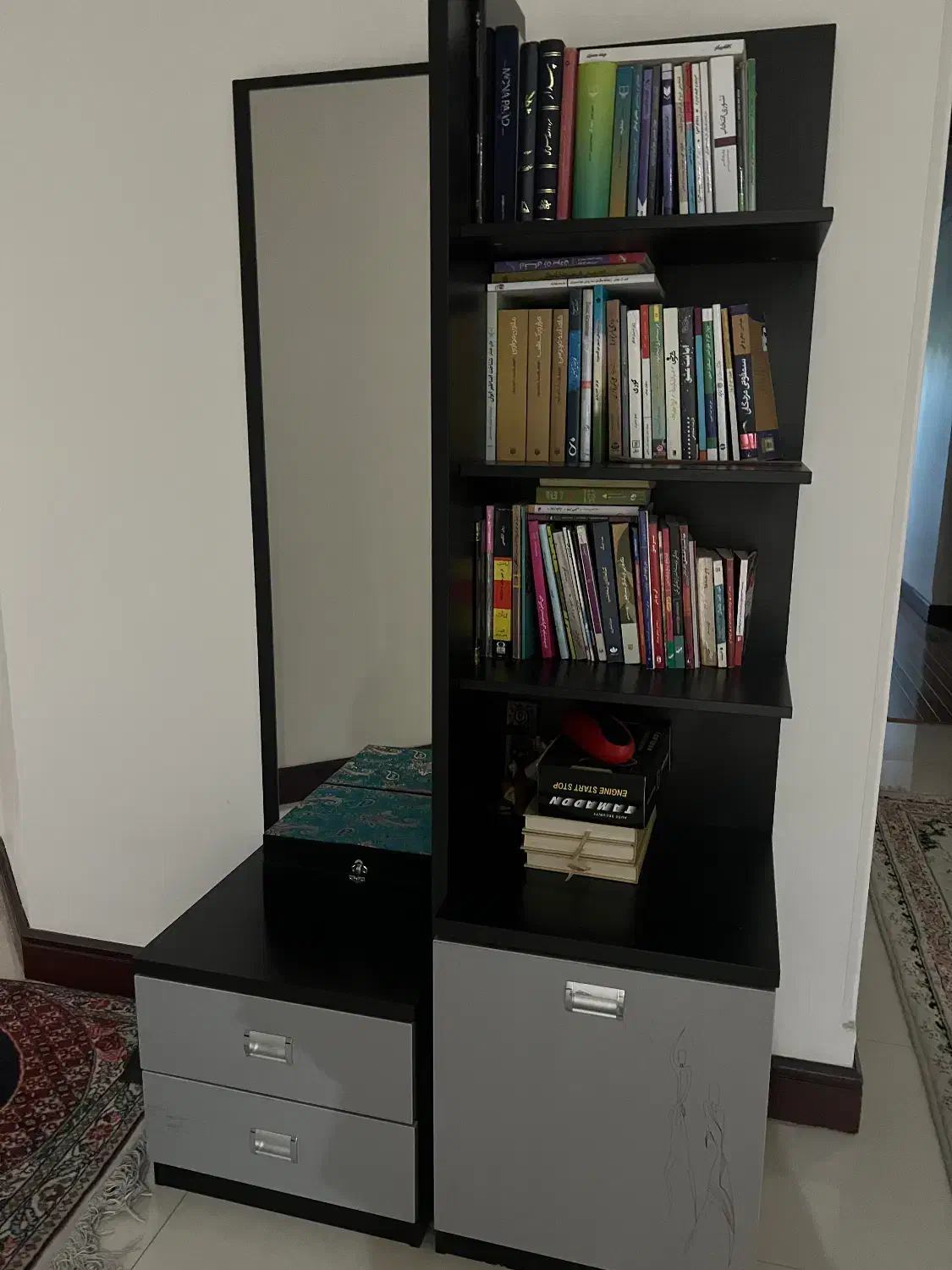 فروش ست تخت و کمد اینه دار شرکت تحسین|تخت و سرویس خواب|تهران, محمودیه|دیوار