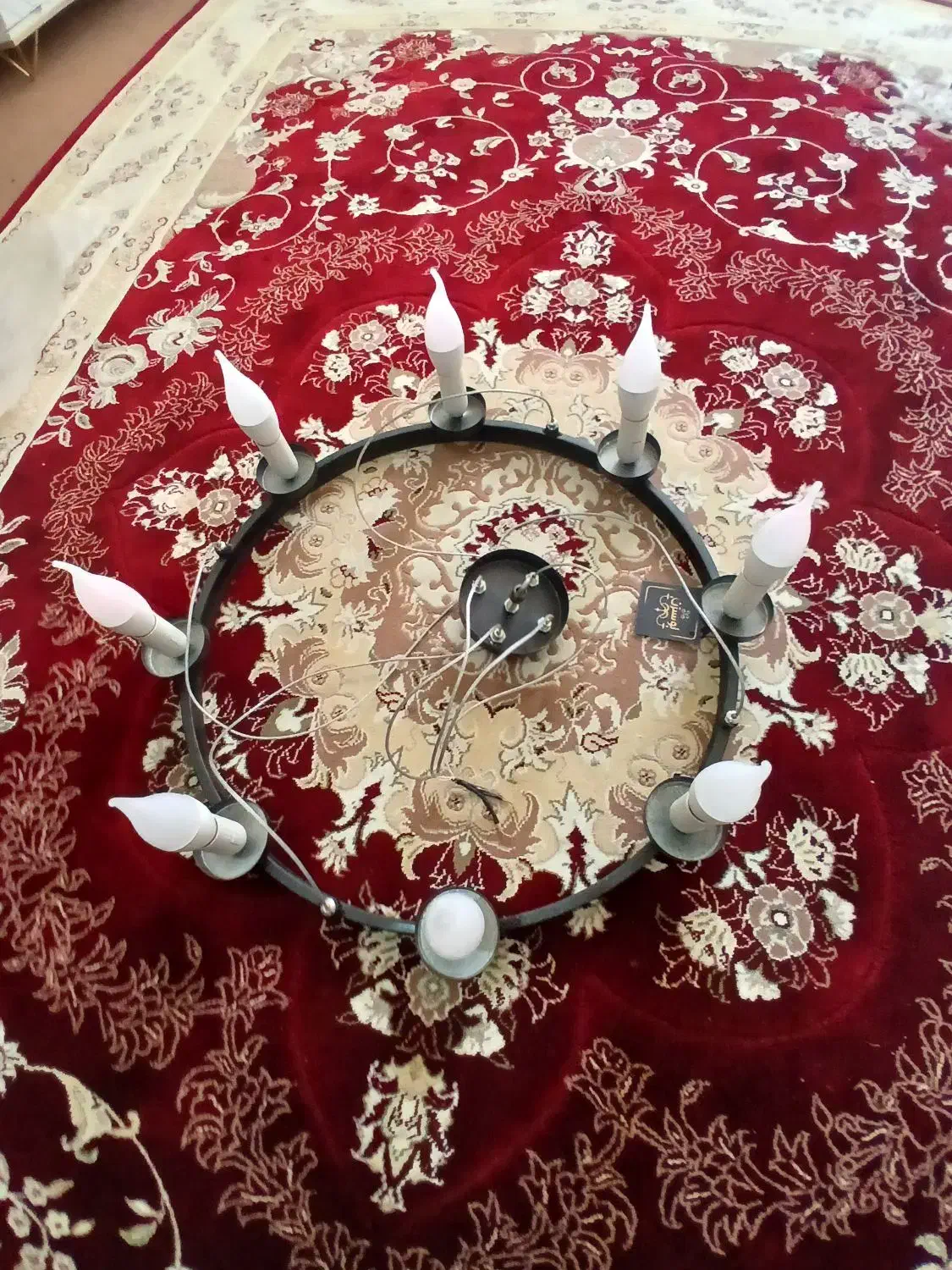 لوستر|لوستر و چراغ آویز|همدان, |دیوار