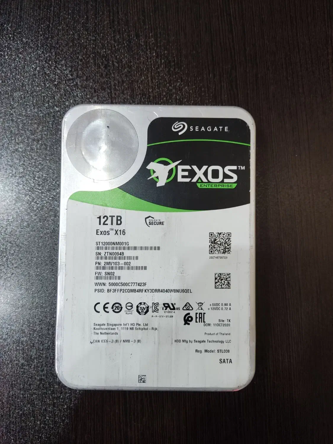 هارد 12TB  EXOS SEAGATE|قطعات و لوازم جانبی رایانه|اردبیل, |دیوار