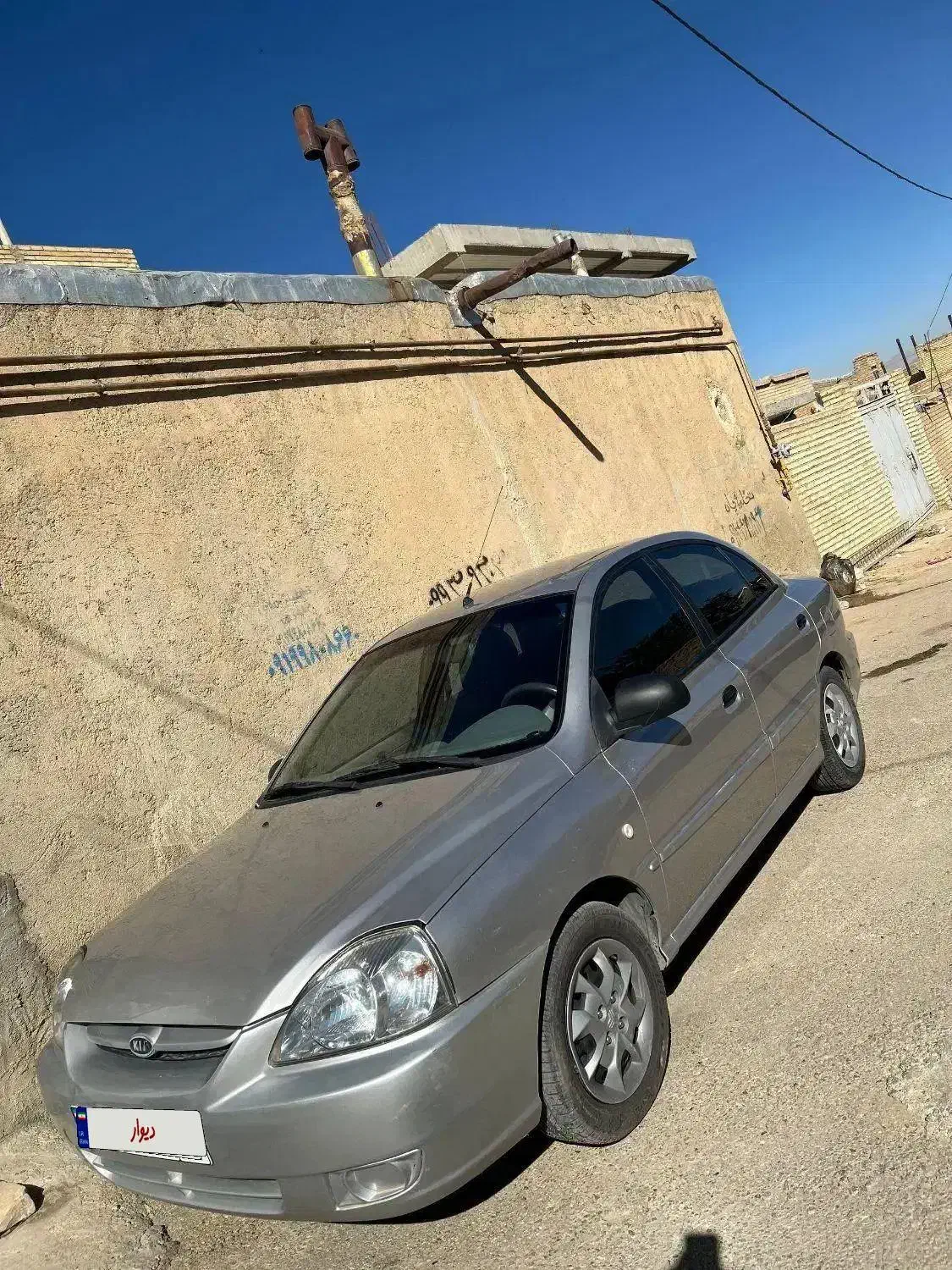 ریو نقره ای مدل 89 یک لکه رنگ سالم همه چی به شرط|خودرو سواری و وانت|تکاب, |دیوار