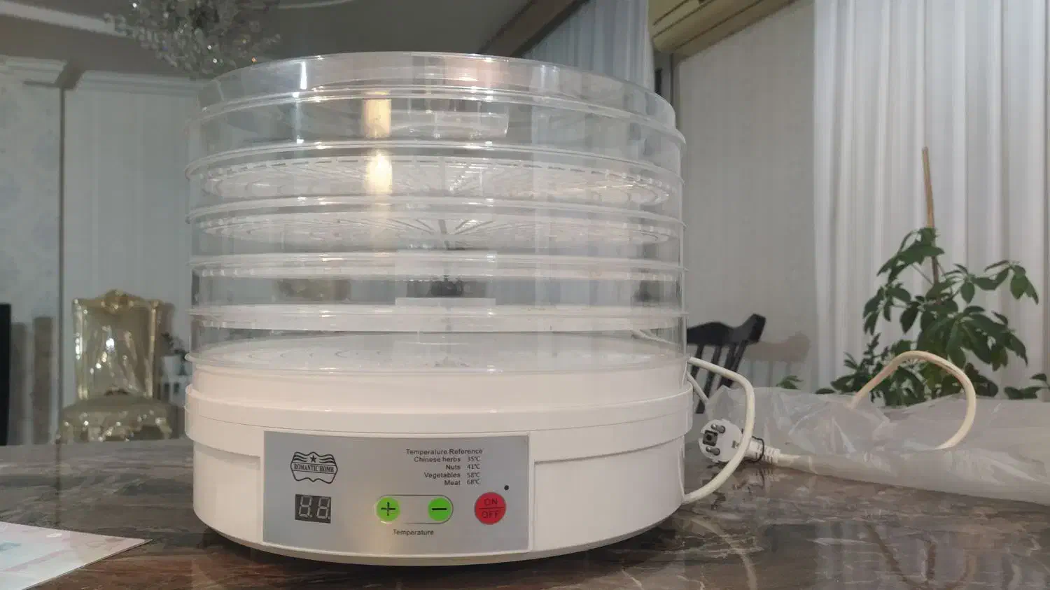 میوه خشک کن برند رومانتیک هوم|سایر لوازم برقی|مشهد, سرافرازان|دیوار