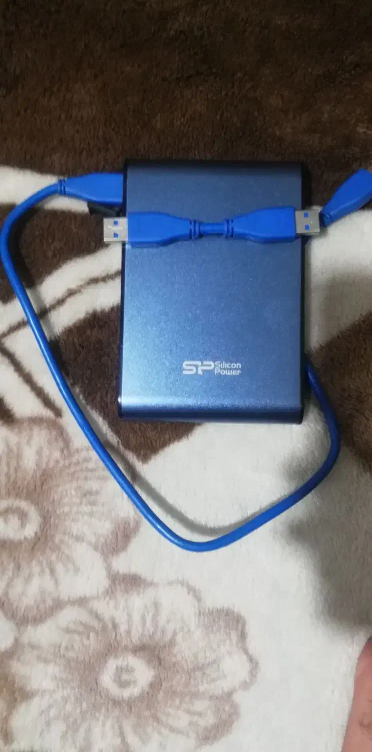 هارد اکسترنال دو ترابایتی سیلیکون پاور|قطعات و لوازم جانبی رایانه|رودهن, |دیوار