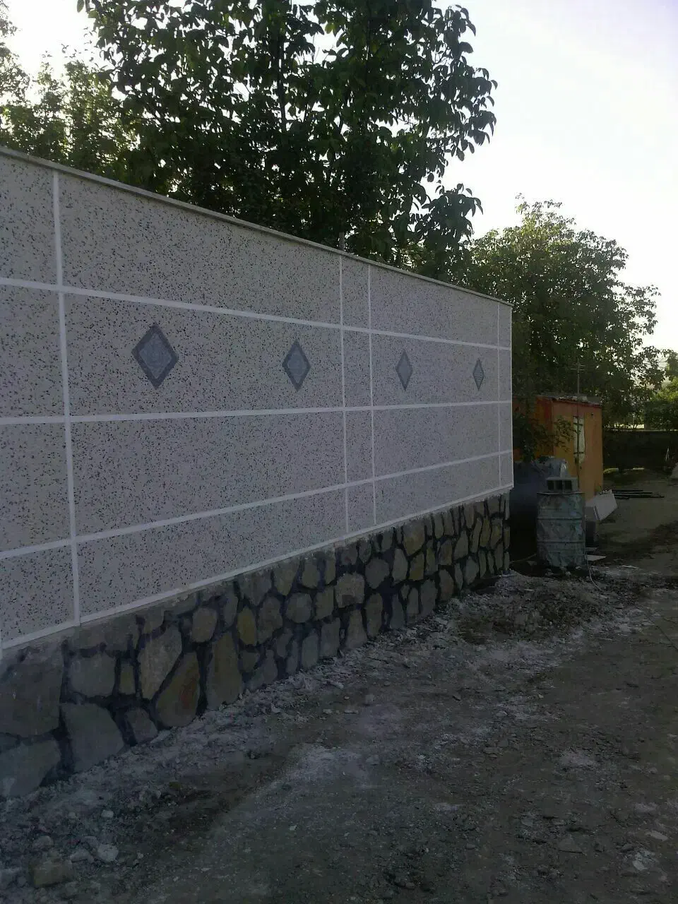 سیمان کاری نما رومی|خدمات پیشه و مهارت|کرج, حصارک بالا|دیوار