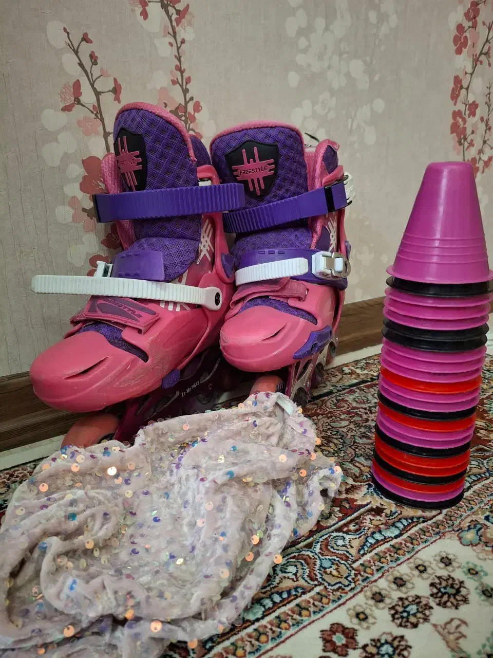 ست کامل اسکیت همراه با کیف و مانع|دوچرخه، اسکیت، اسکوتر|تهران, تهرانپارس غربی|دیوار