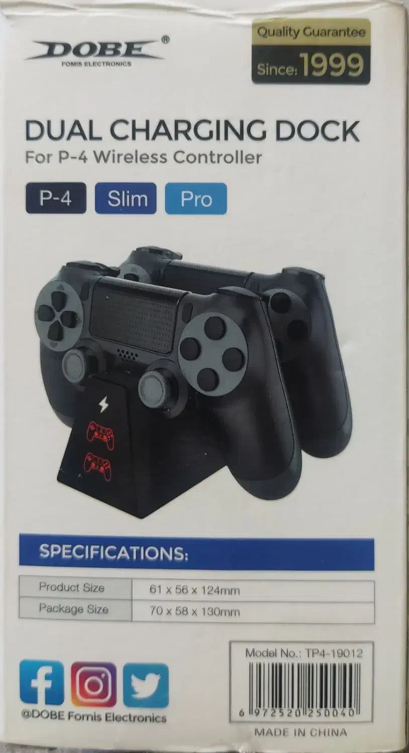 پایه شارژر PS4|کنسول، بازی ویدئویی و آنلاین|سیرجان, |دیوار