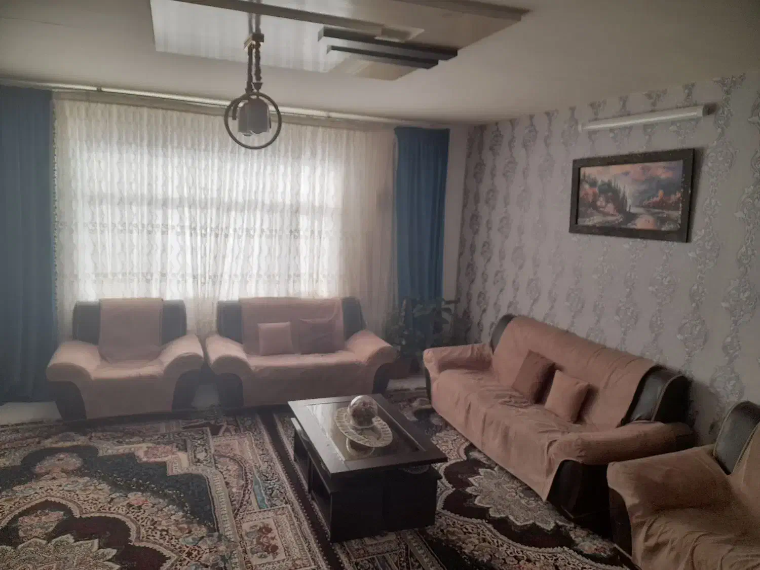 مبلمان ۷ نفره|مبلمان خانگی و میز عسلی|کاشمر, |دیوار