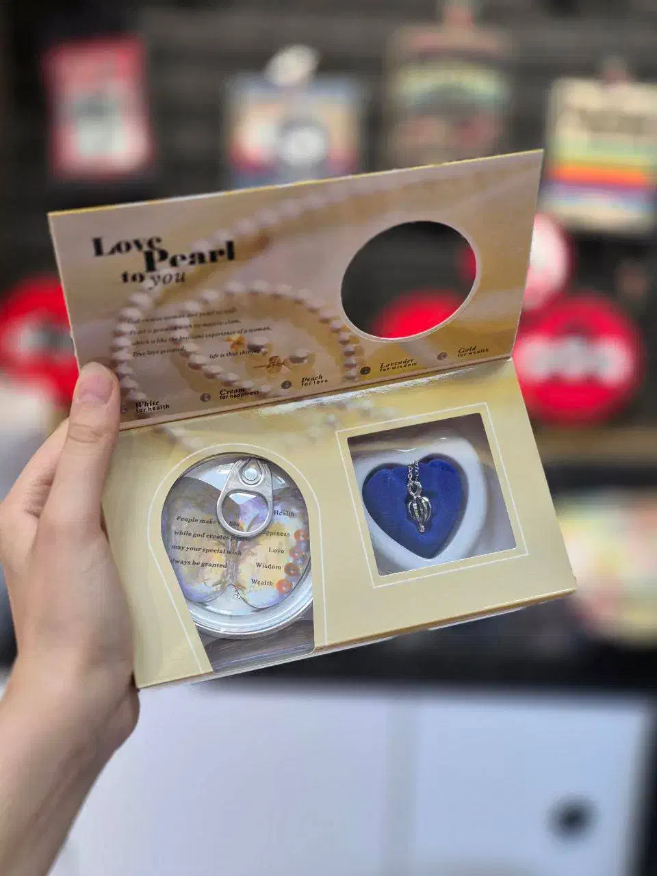 گردنبند مروارید عشق طبیعی|زیورآلات و اکسسوری|رشت, پیرسرا|دیوار