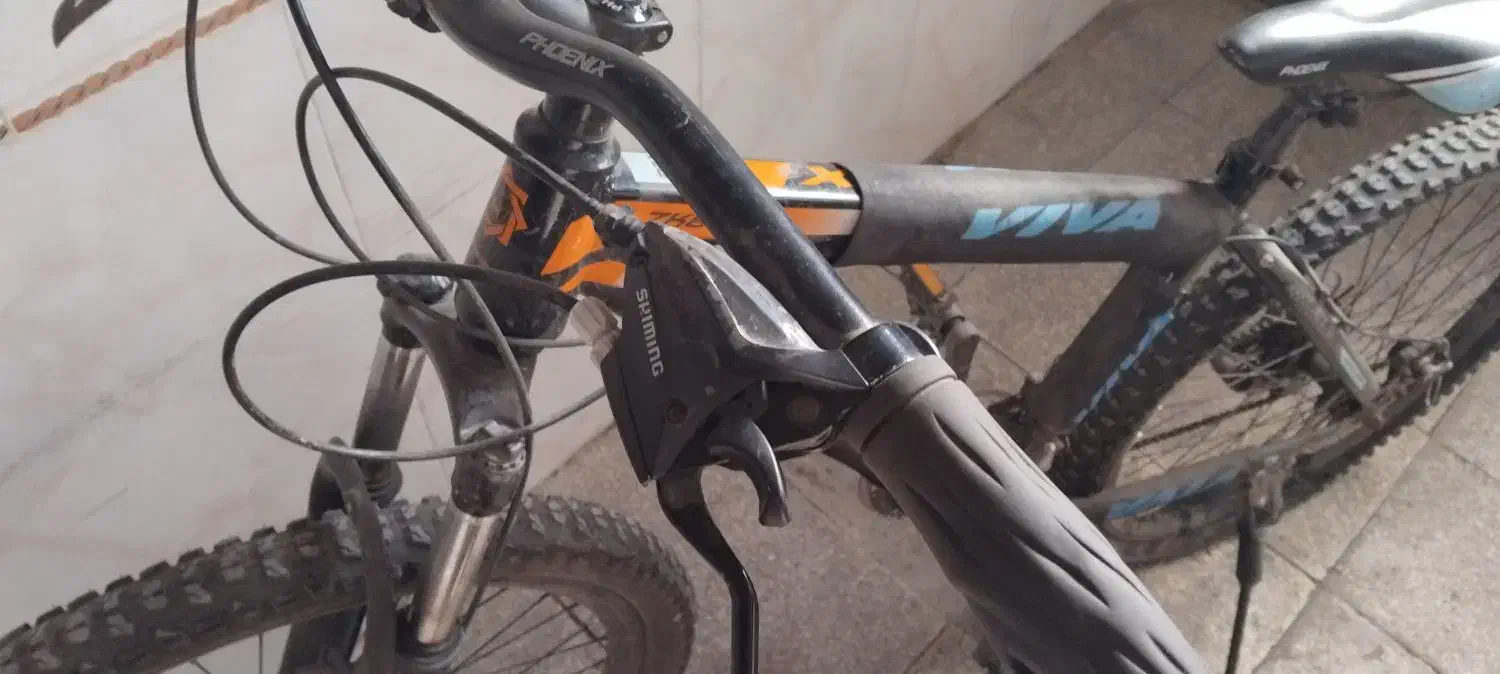 دوتا  دوچرخه دنده ای 24 و26|دوچرخه، اسکیت، اسکوتر|مشهد, فاطمیه|دیوار