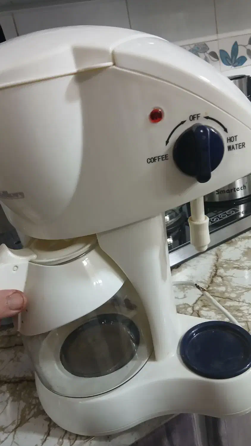 چایی سازوقهوه ساز دوکاره سالم|سماور، چایساز، قهوهساز|شاهرود, |دیوار