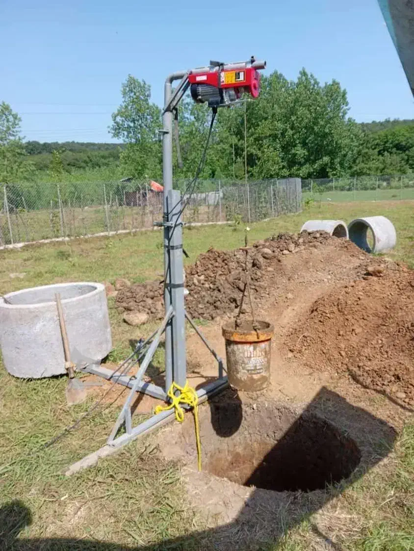 کندن چاه آب لایروبی کندن اگو|خدمات پیشه و مهارت|سنگر, |دیوار