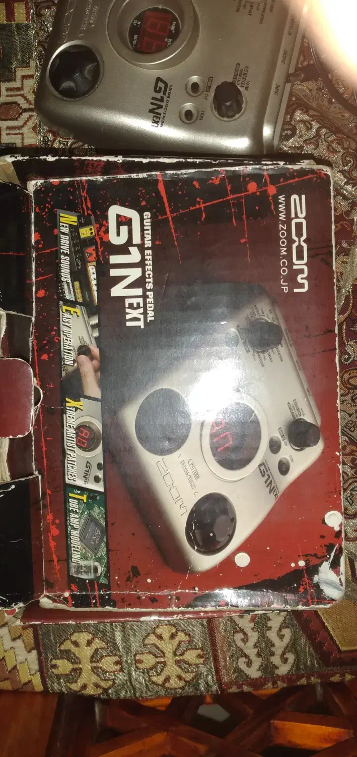 افکت ZOOMمدل G1N  EXT|گیتار، بیس، امپلیفایر|پرند, فاز ۶|دیوار