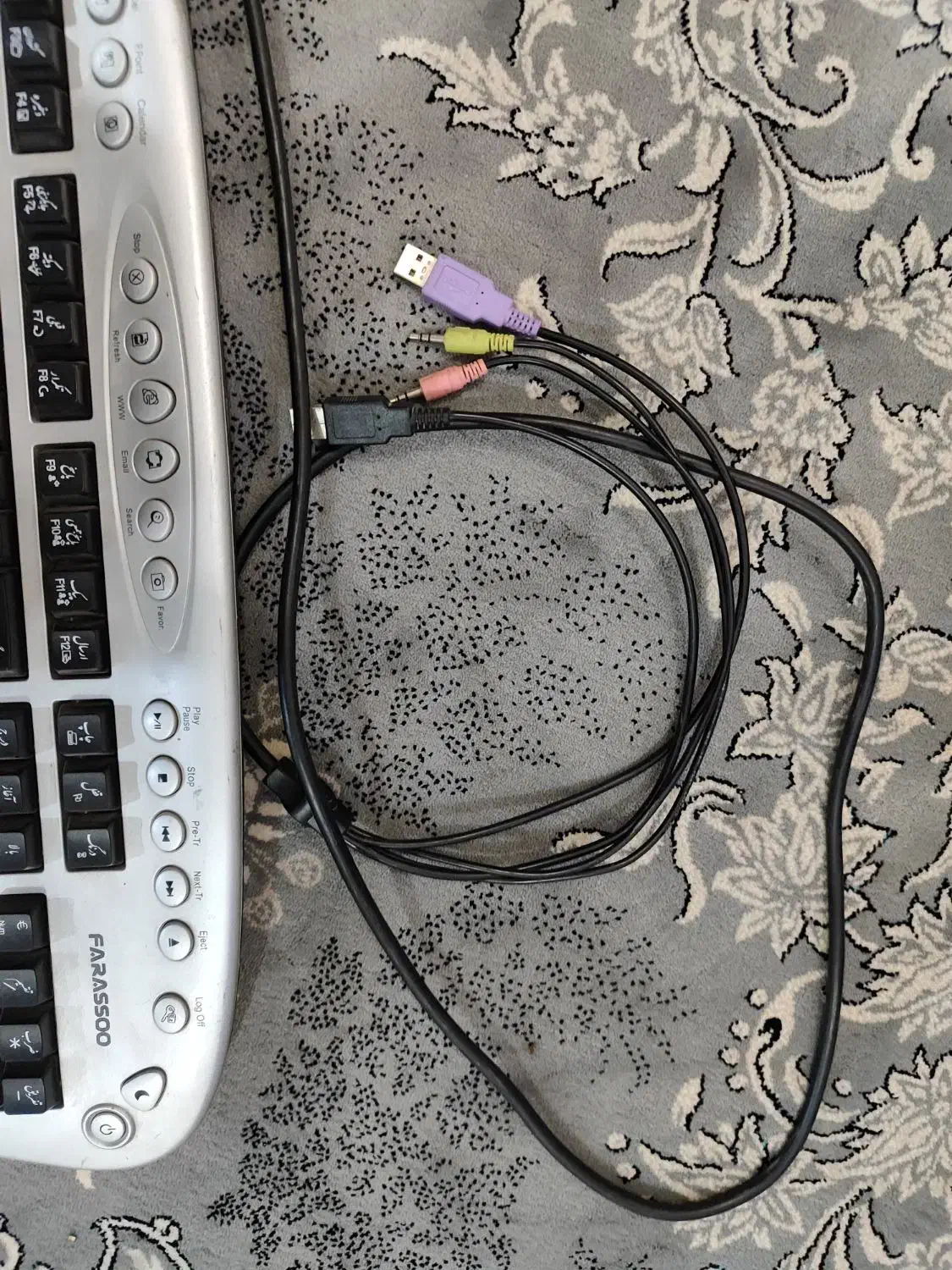 کیبورد کامپیوتر|قطعات و لوازم جانبی رایانه|قم, ولیعصر|دیوار