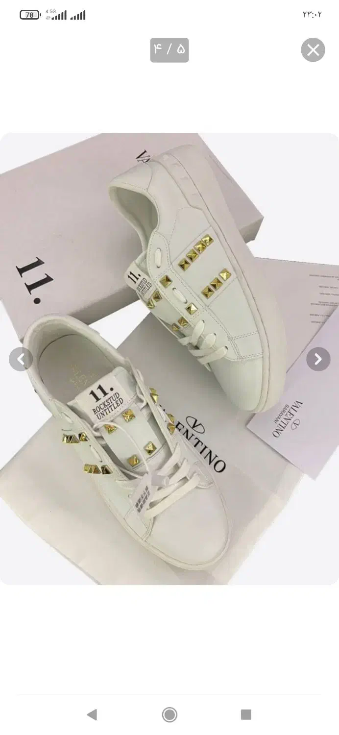 کتونی ولنتینو اصل ایتالیا|کیف، کفش، کمربند|رباط‌کریم, نصیرشهر|دیوار