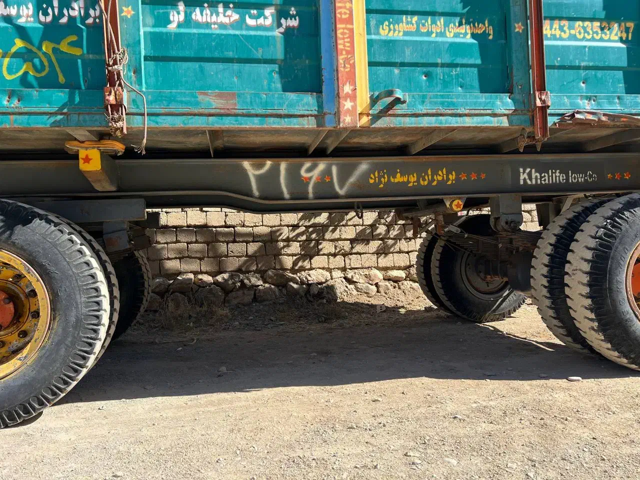 تریل 8چرخ خلیفە لو|خودرو سنگین|پیرانشهر, |دیوار