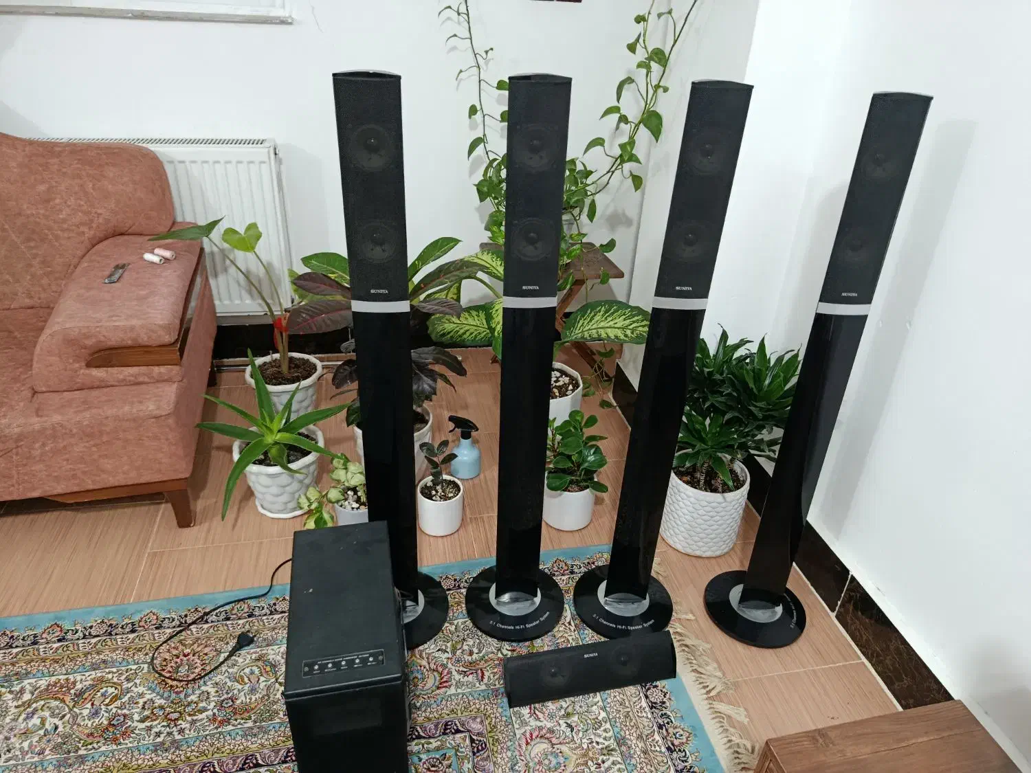 صوتی تصویری|سیستم صوتی خانگی|گنبد کاووس, |دیوار