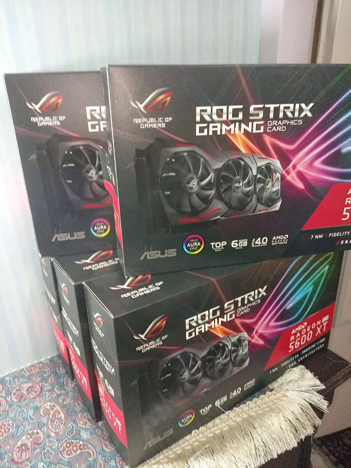 کارت گرافیک ROG STRIX 5600XT|قطعات و لوازم جانبی رایانه|فردیس, سرحدی|دیوار