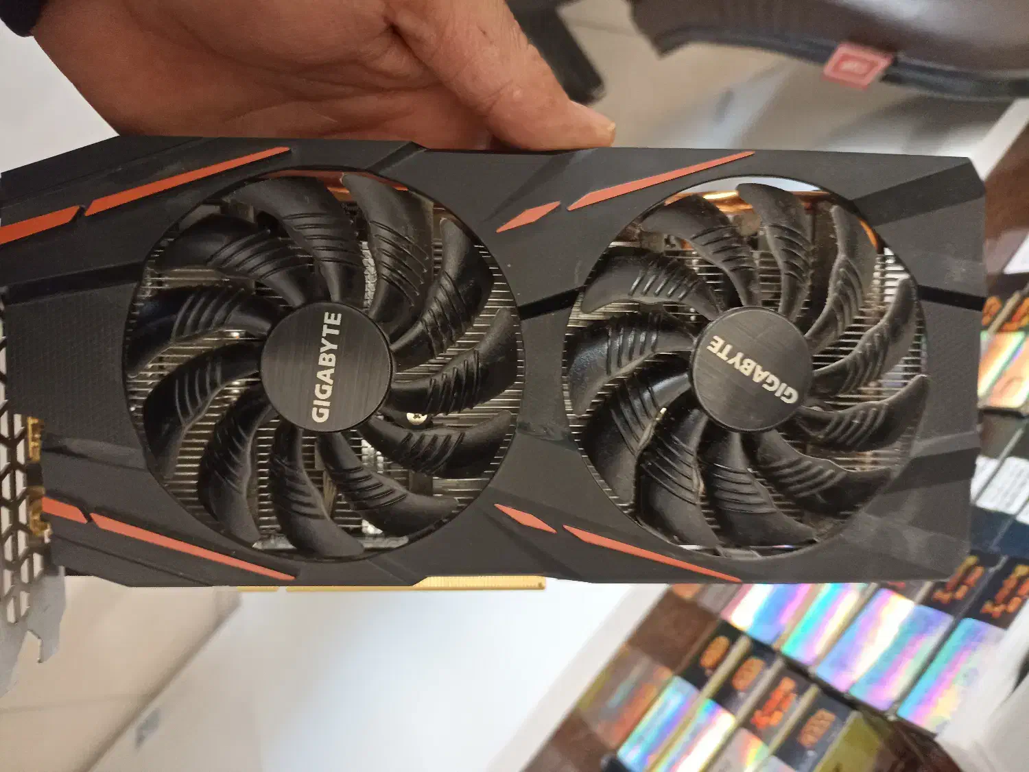 کارت گرافیک RX 580 Gigabyte 8 GIG|قطعات و لوازم جانبی رایانه|گلبهار, شهر جدید گلبهار|دیوار