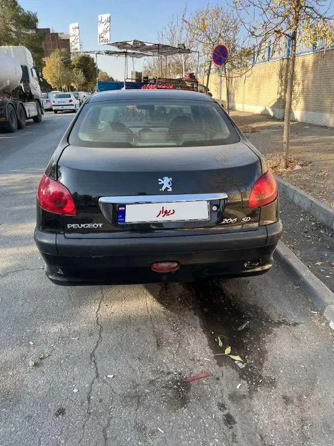 ۲۰۶اس دی مدل ۹۴|خودرو سواری و وانت|کرمانشاه, |دیوار