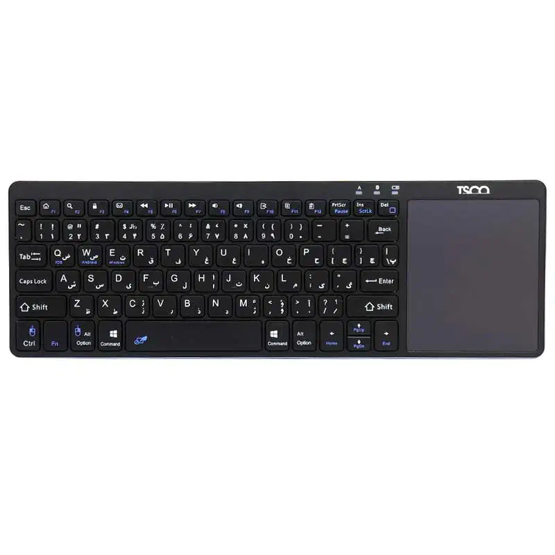 کیبورد تسکو تاچ پد دار مدل TKM7320B|قطعات و لوازم جانبی رایانه|مشهد, کوثر|دیوار