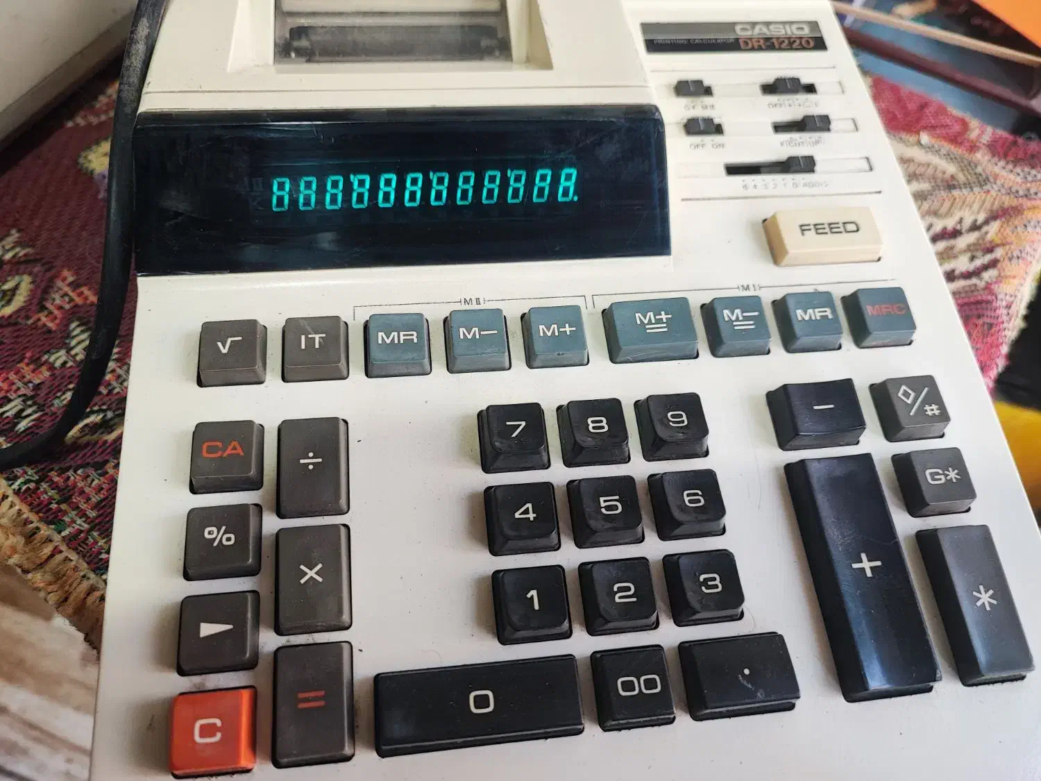 ماشین حساب کاسیو قدیمی|لوازم التحریر|اقلید, |دیوار