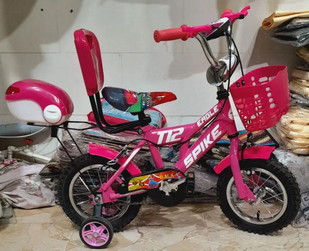 دوچرخه 12صورتی نو مارک spikeمدلEAGLE|دوچرخه، اسکیت، اسکوتر|بجنورد, |دیوار