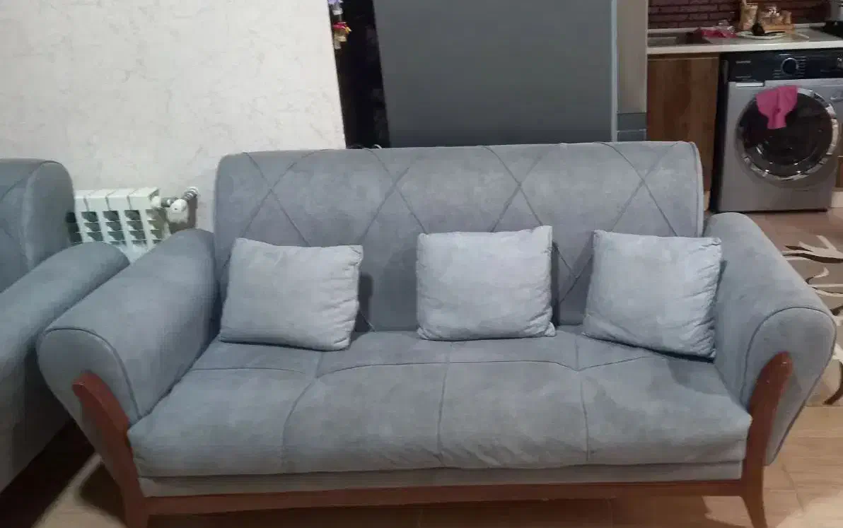 مبل ومیزناهارخوری۴نفره ست|مبلمان خانگی و میز عسلی|فومن, |دیوار