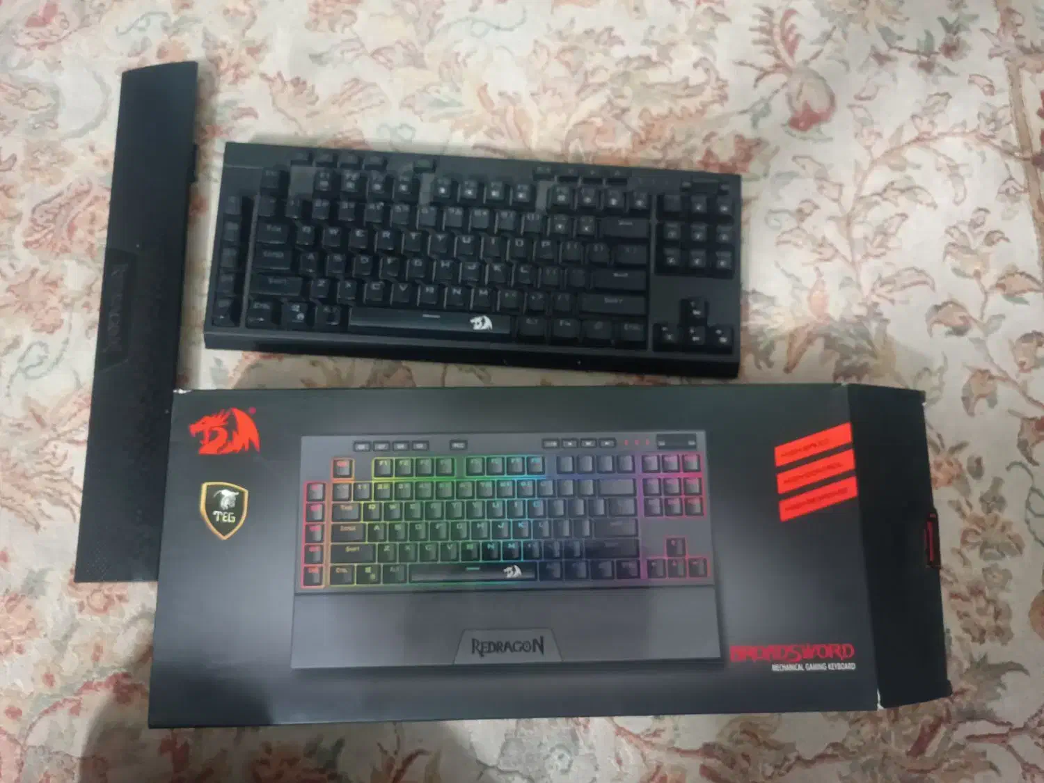 کیبورد گیمینگ redragon boardsword فوری تخفیف میدم|قطعات و لوازم جانبی رایانه|مشهد, سراب|دیوار