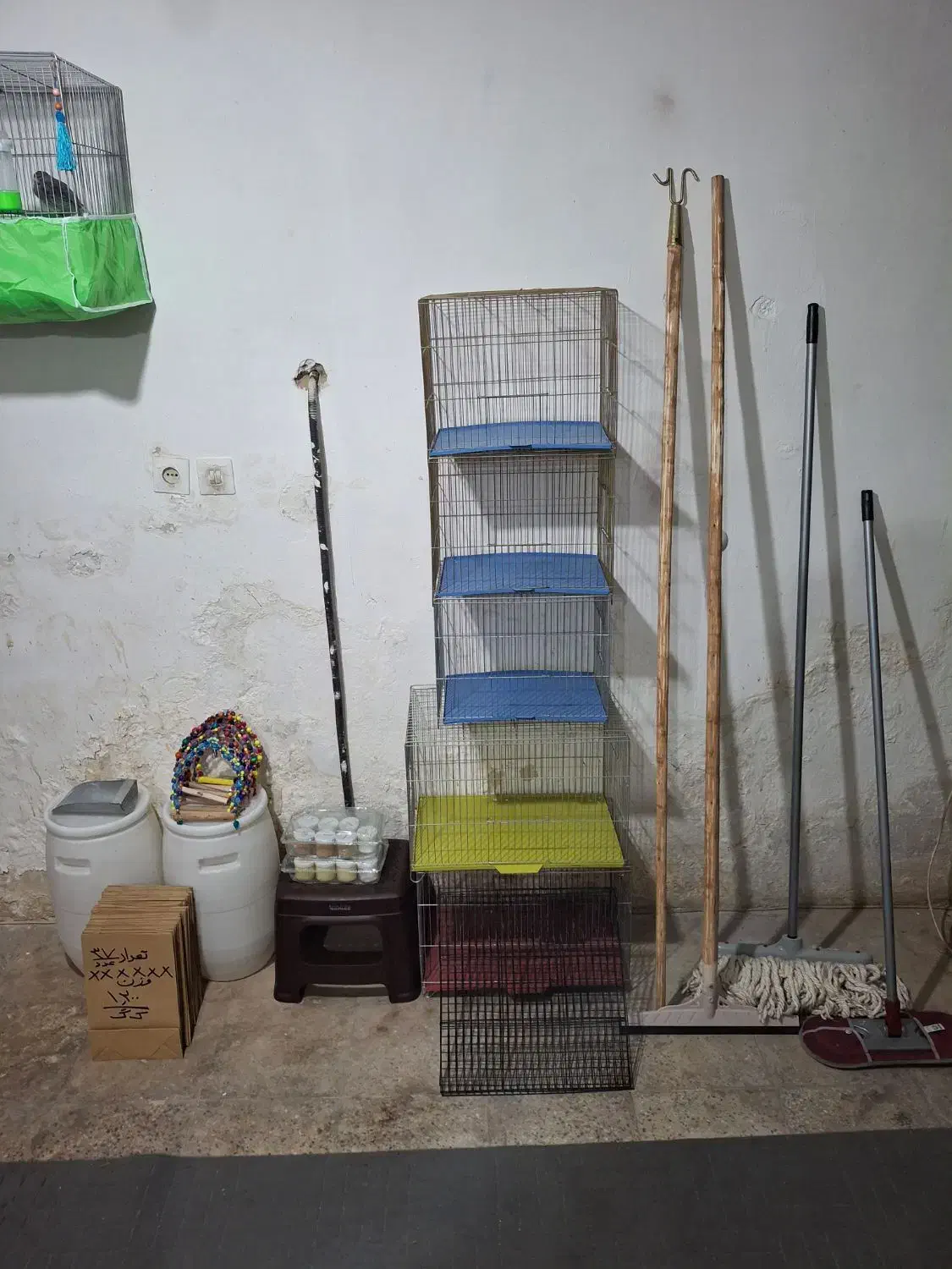 قفس قناریوتاب ولوازم پرنده و..توضیحات بخونید|لوازم جانبی حیوانات|اصفهان, شفق|دیوار