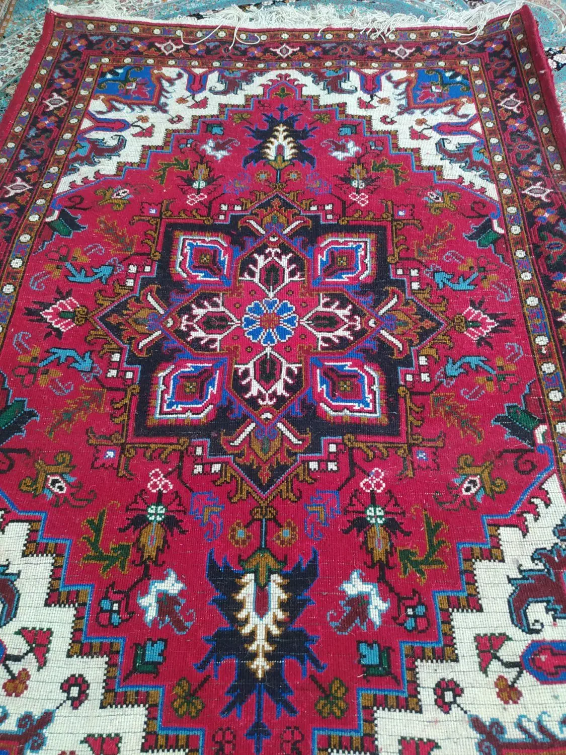 خالچا تازه ازدار افتاده در ابعاد 1/5در2/5|فرش|اهر, |دیوار