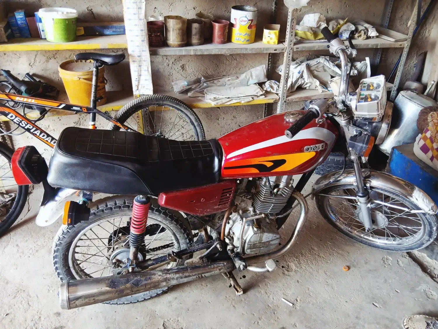 موتور سالم مدل ۹۵ یک دوچرخه فروشی هسته|موتورسیکلت|رودبار (کرمان), |دیوار